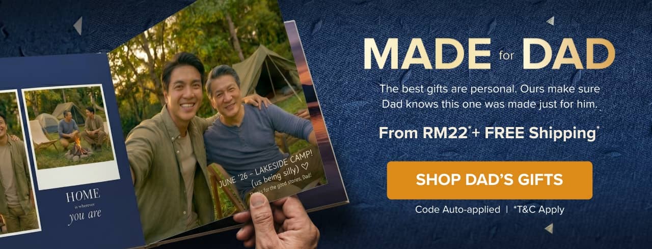 Shop Dad's Gift From RM22 with Free Shipping*